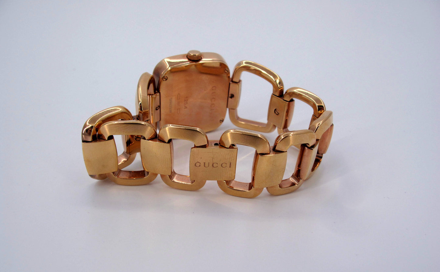 Original GUCCI Gold Tone Diamond Watch No original Box or Papers
