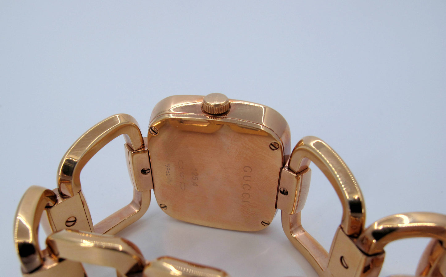 Original GUCCI Gold Tone Diamond Watch No original Box or Papers