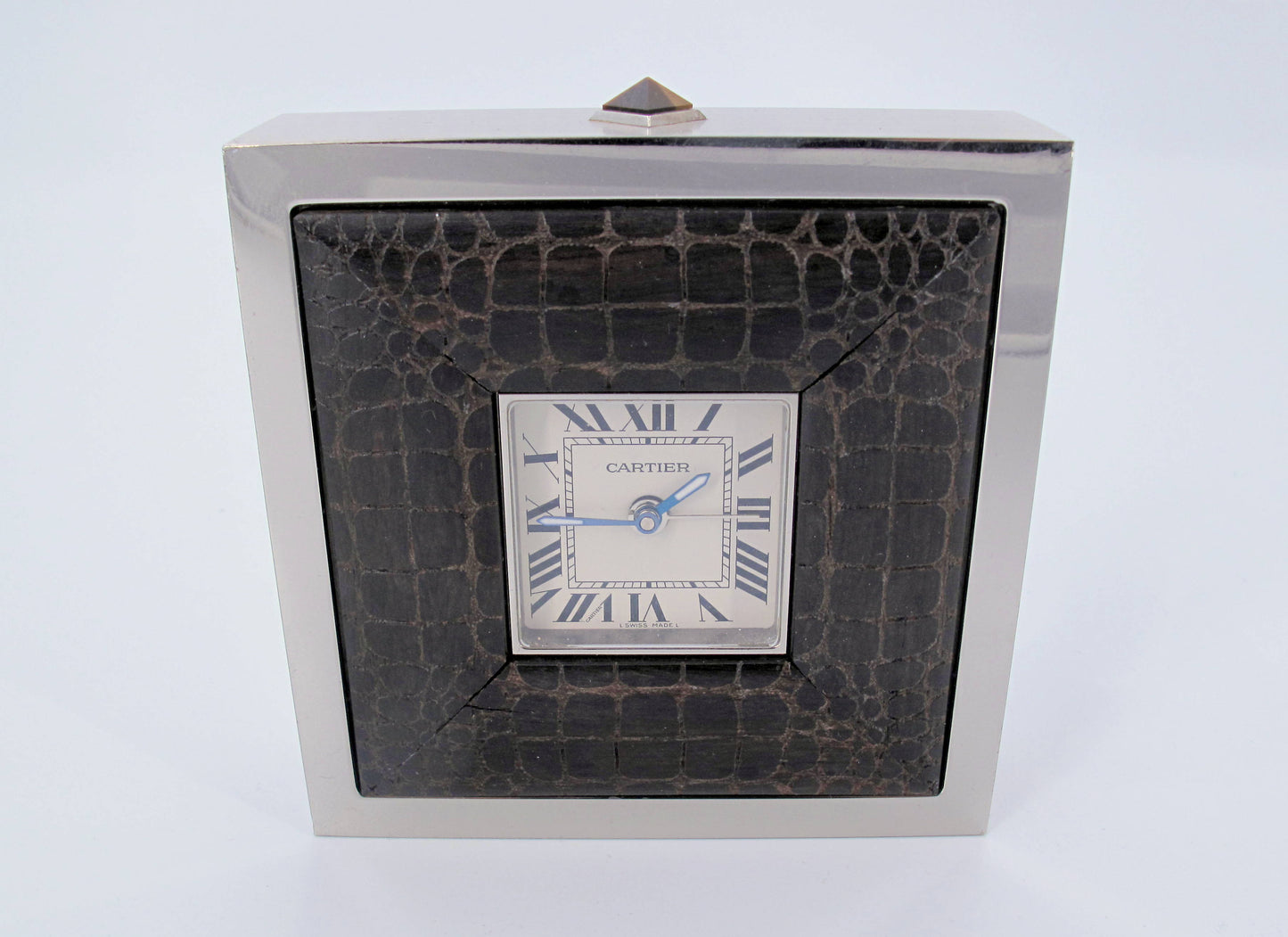 Original CARTIER Alarm Table Clock With original Box Only