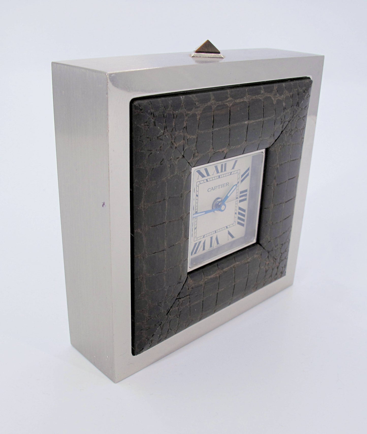 Original CARTIER Alarm Table Clock With original Box Only