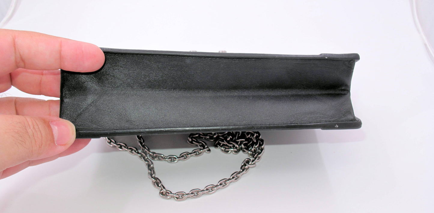 Original Louis Vuitton "TRUNK CHAIN WALLET" Epi Leather Ladies Handbag