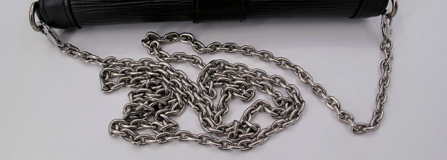 Original Louis Vuitton "TRUNK CHAIN WALLET" Epi Leather Ladies Handbag