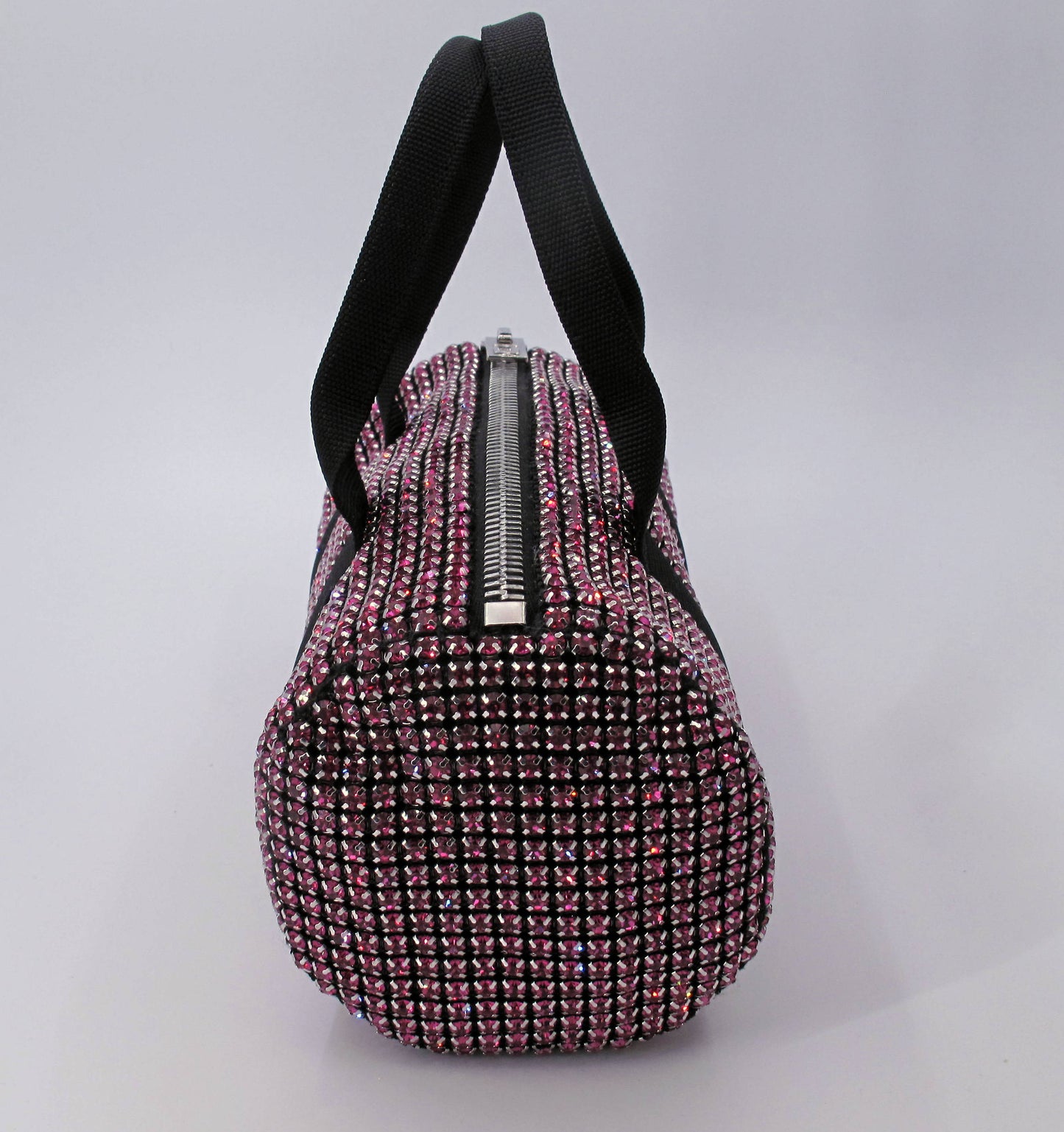 Original ALEXANDER WANG "CRUISER MINI" Crystals Red Ladies Handbag