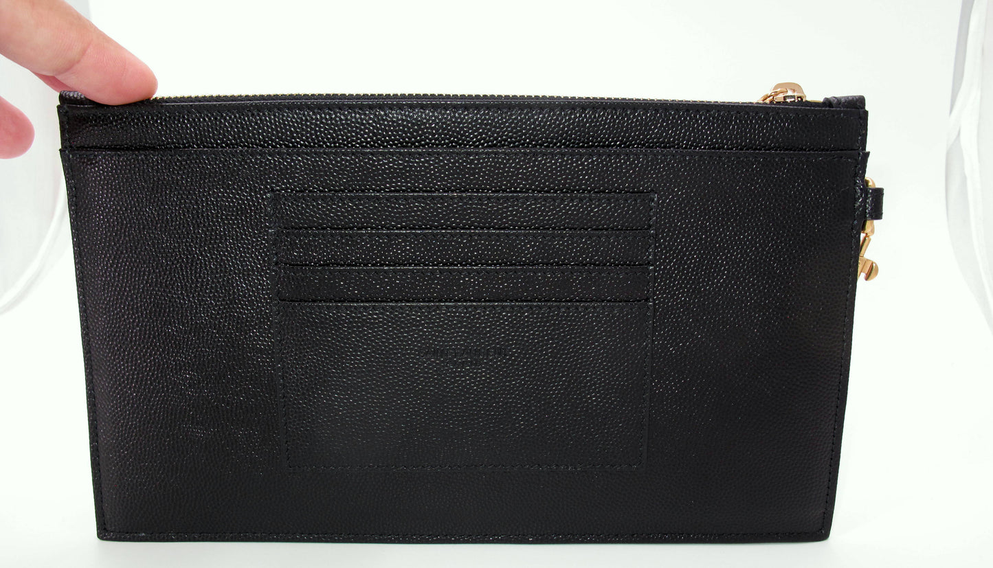 Stunning Original YVES SAINT LAURENT Cassandre Matelasse Large Pouch