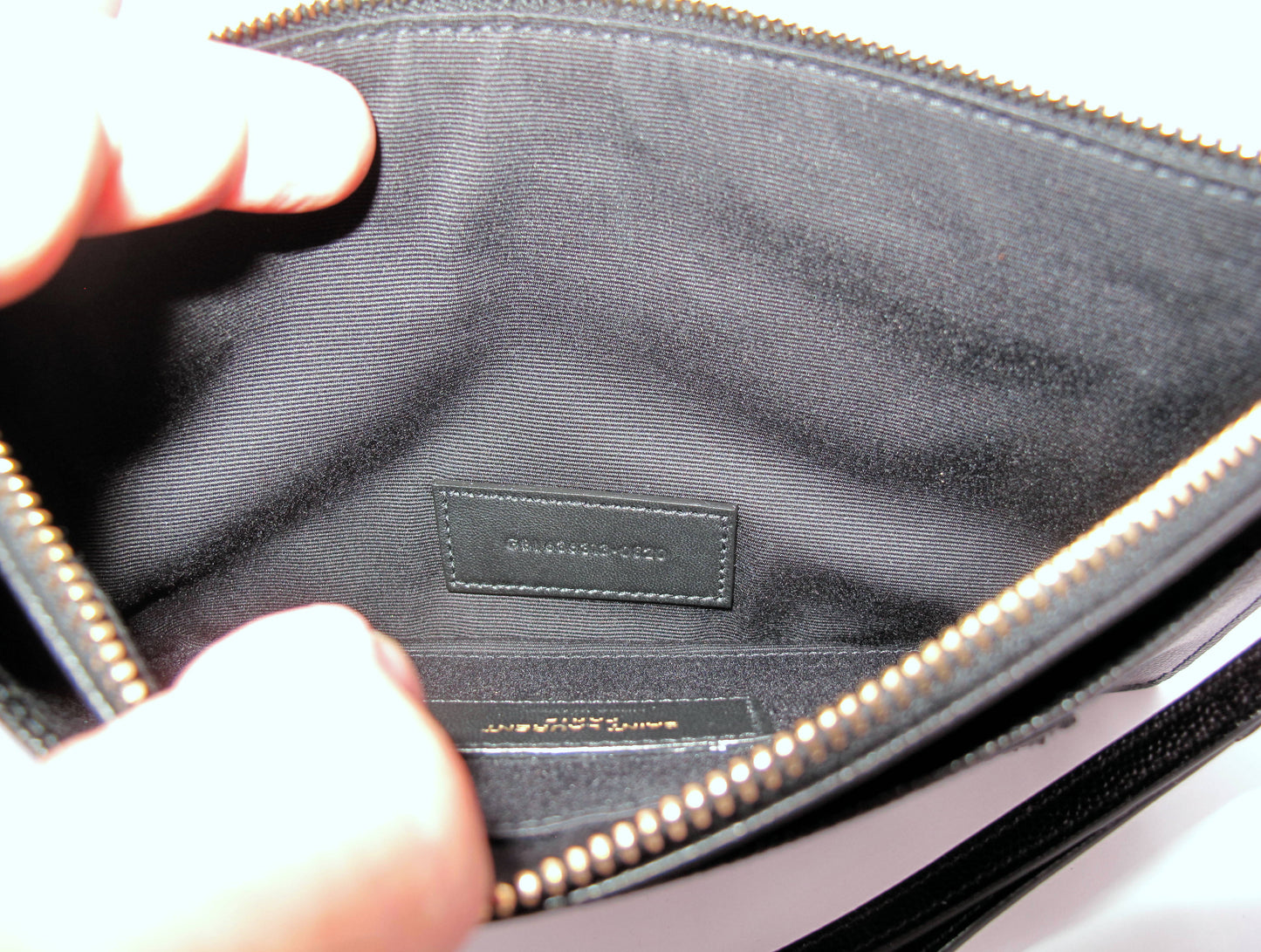 Stunning Original YVES SAINT LAURENT Cassandre Matelasse Large Pouch