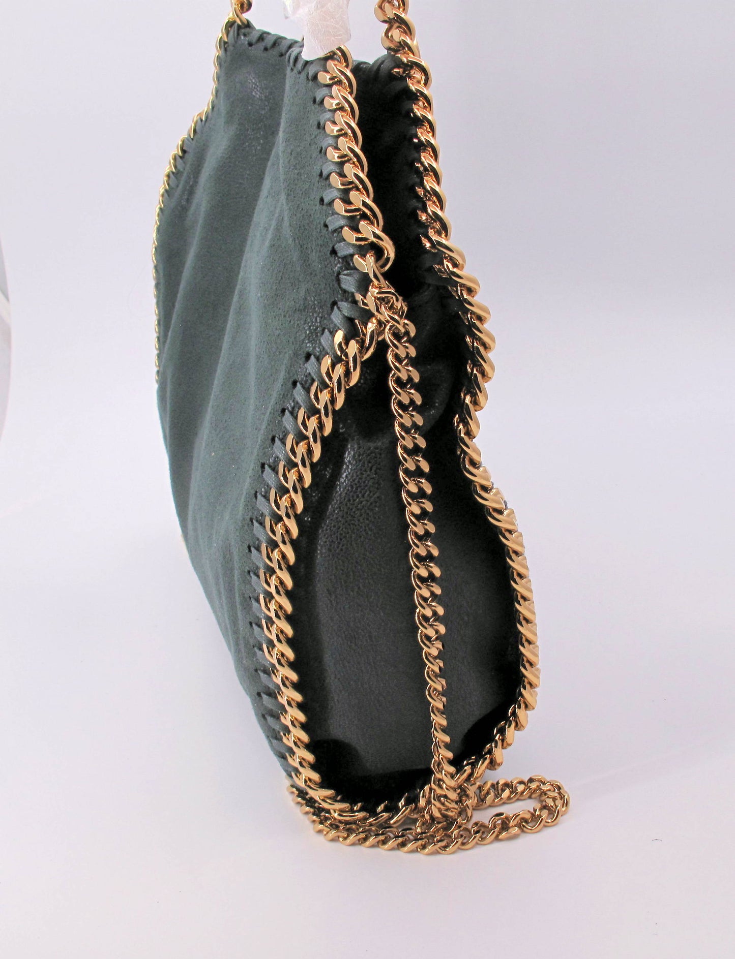 Original STELLA McCARTNEY "FALABELLA" Mini TOTE Ladies Handbag Green