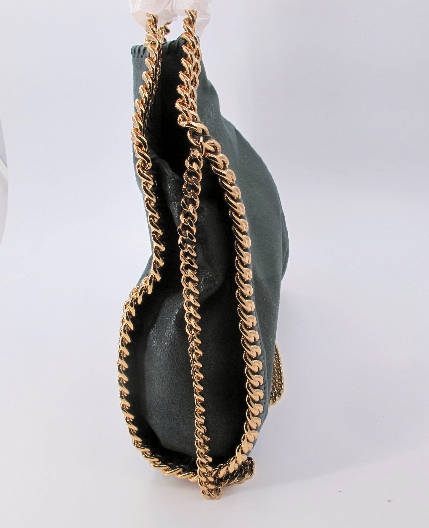 Original STELLA McCARTNEY "FALABELLA" Mini TOTE Ladies Handbag Green