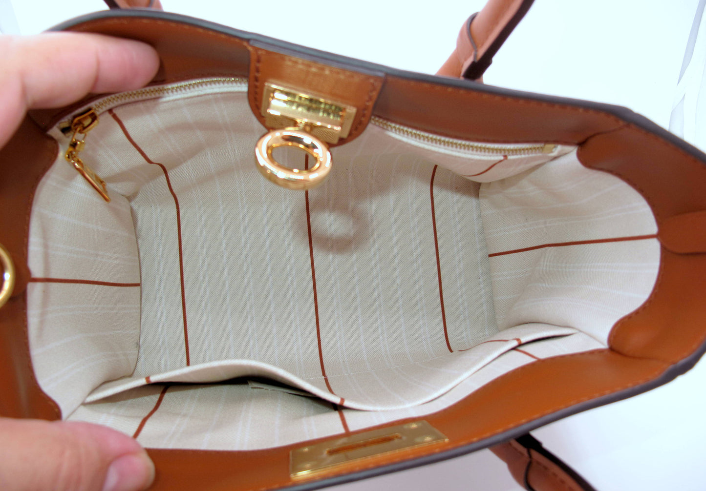 Original LOUIS VUITTON "ON MY SIDE" PM Leather Ladies Handbag