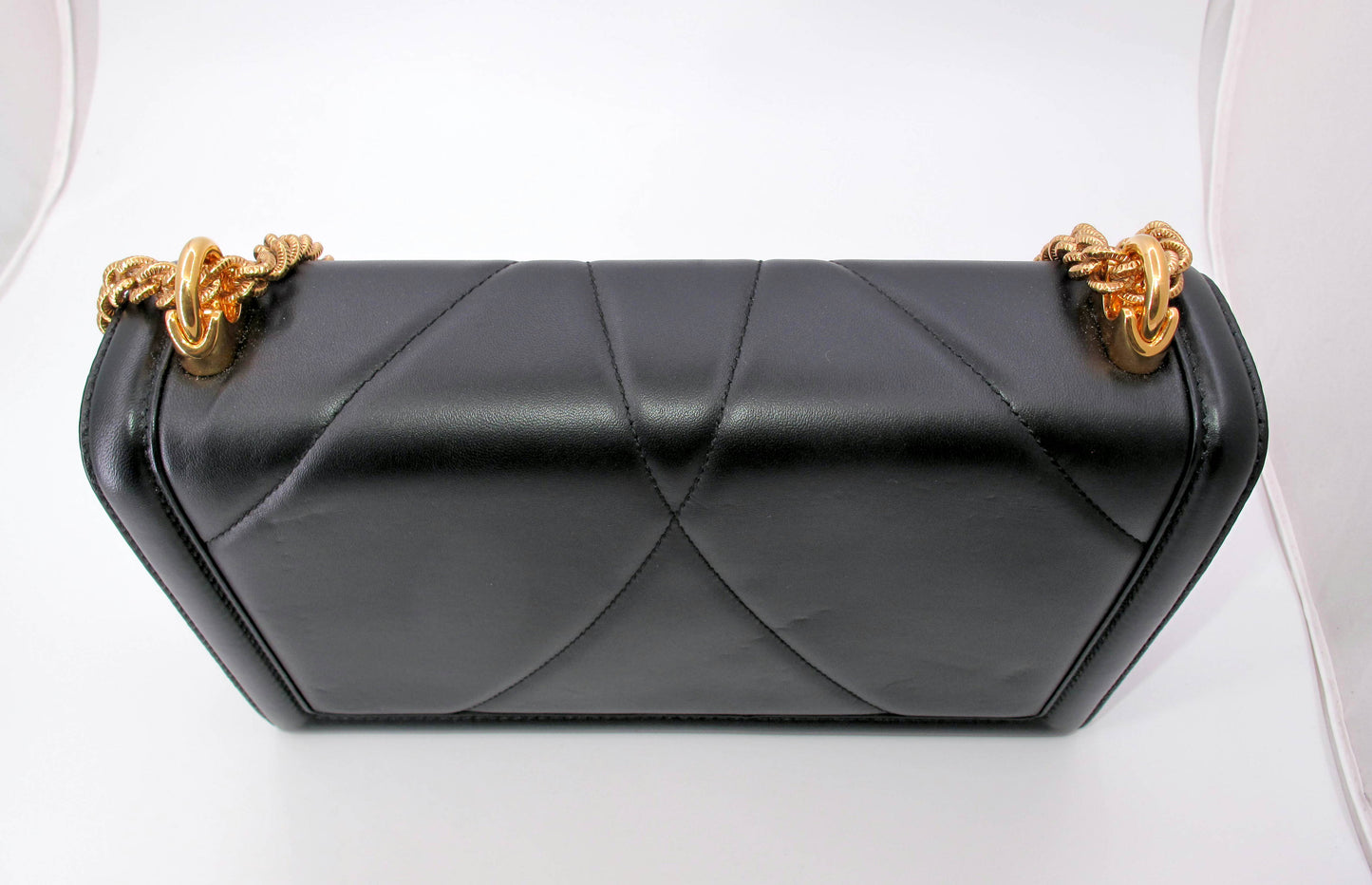 DOLCE & GABBANA Devotion Black Ladies Handbag with Dustbag