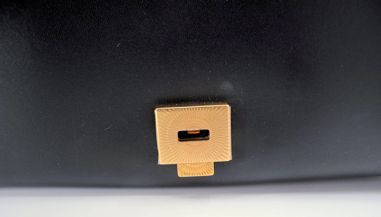 DOLCE & GABBANA Devotion Black Ladies Handbag with Dustbag