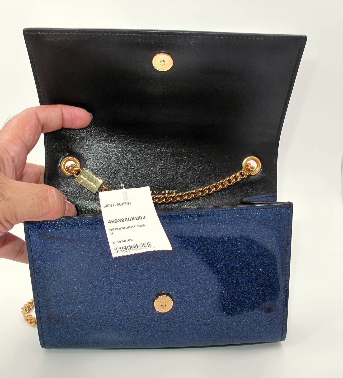 Original YVES SAINT LAURENT KATE Glitter Shoulder Ladies Handbag