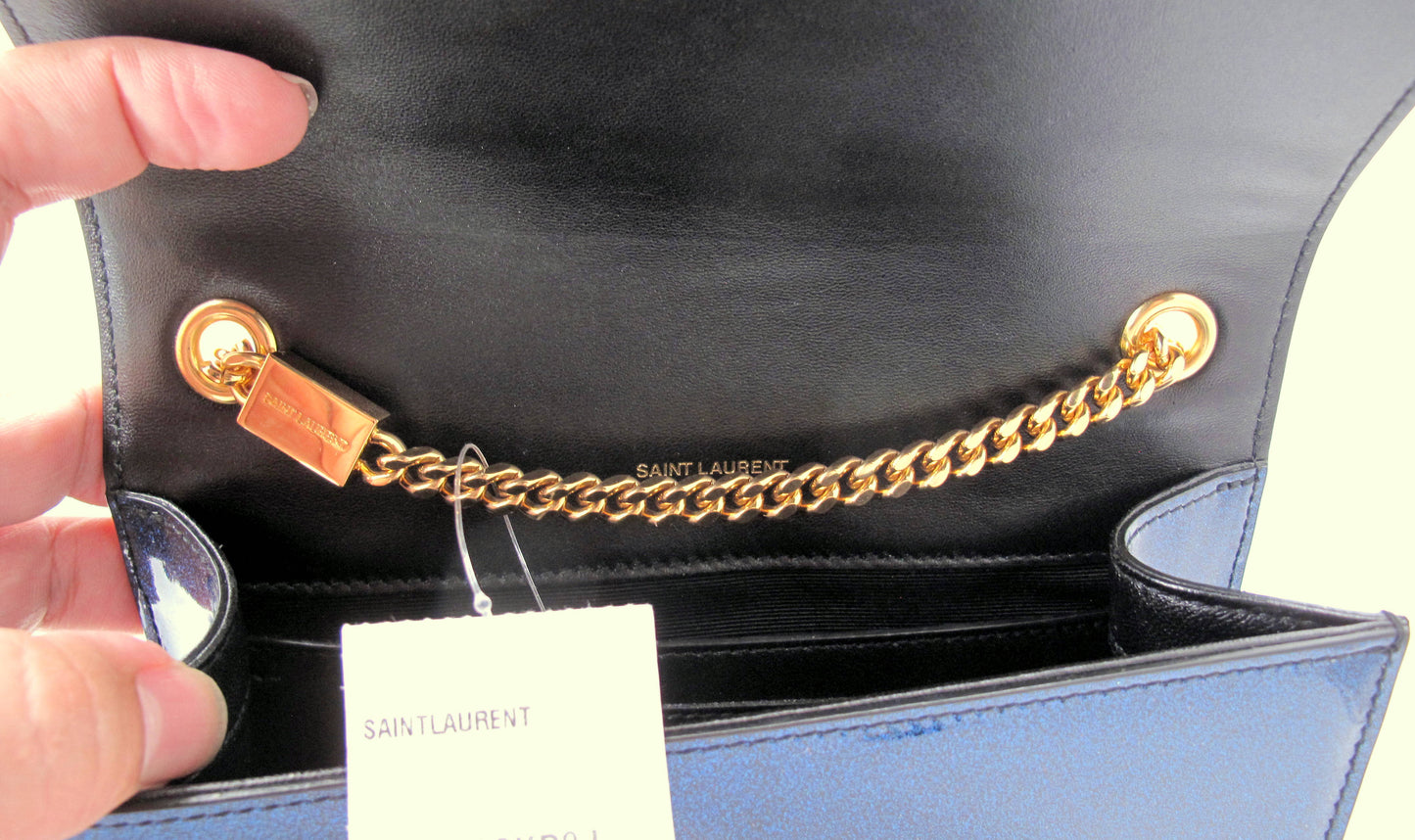Original YVES SAINT LAURENT KATE Glitter Shoulder Ladies Handbag