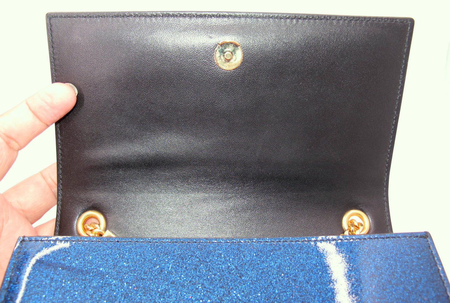 Original YVES SAINT LAURENT KATE Glitter Shoulder Ladies Handbag