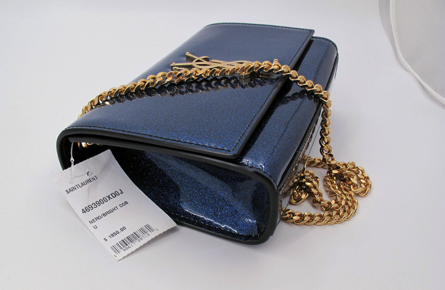 Original YVES SAINT LAURENT KATE Glitter Shoulder Ladies Handbag
