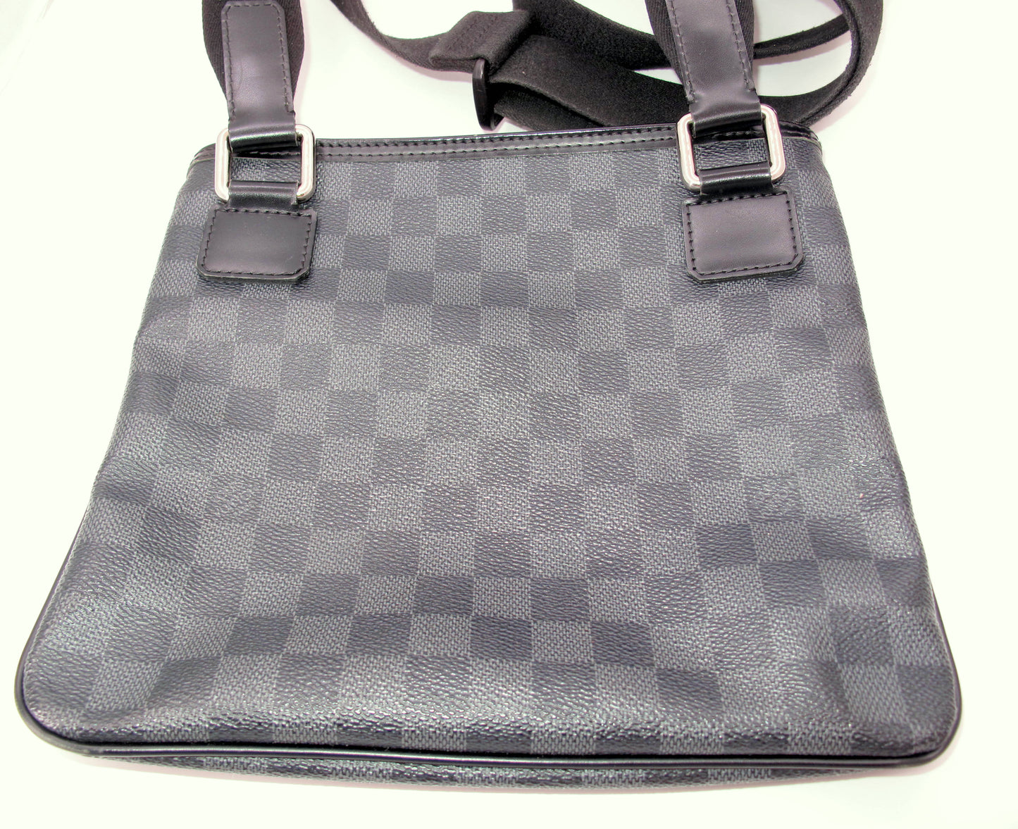 Original LOUIS VUITTON "THOMAS" Damier Graphite Messenger Handbag