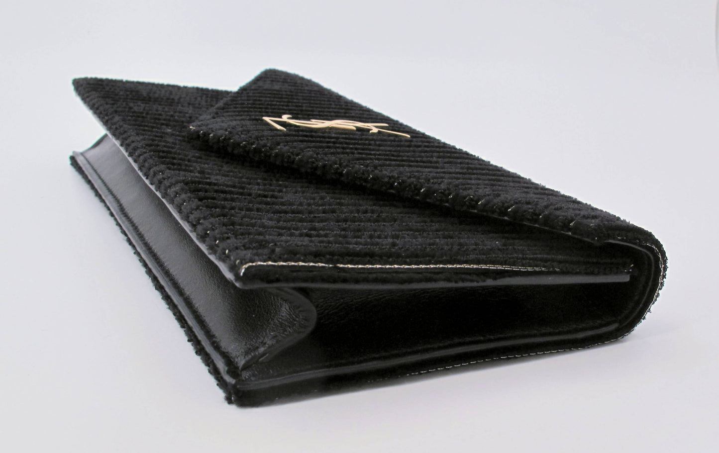 Original YVES SAINT LAURENT Pochette Clutch Ladies Handbag With Box