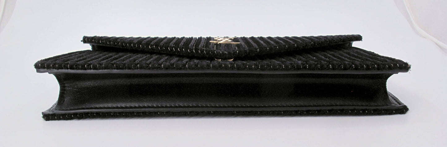Original YVES SAINT LAURENT Pochette Clutch Ladies Handbag With Box