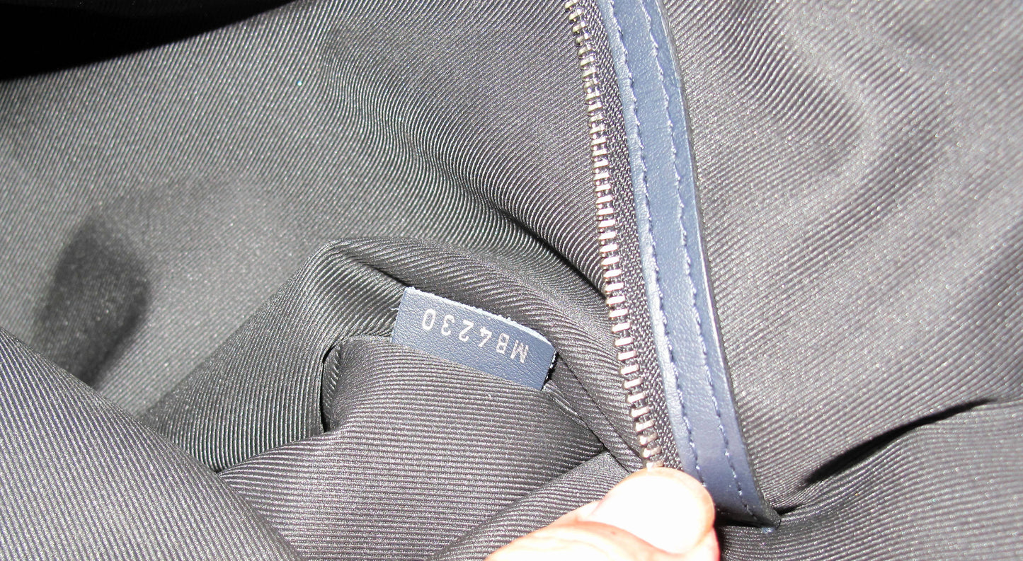 Louis Vuitton Keepal 50 Denim Tapestry Duffle Bag With Strap Lock/Keys