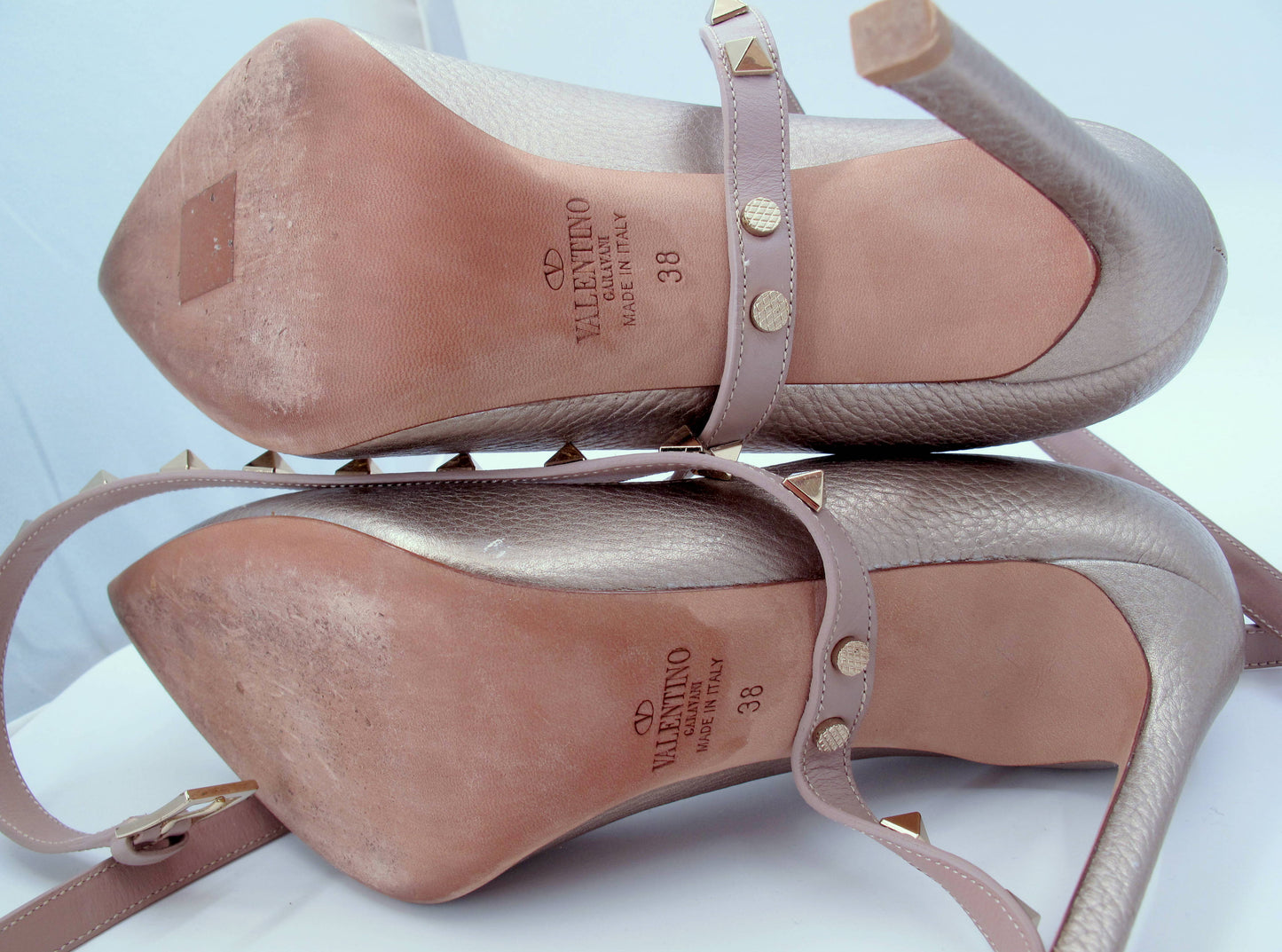 VALENTINO Rockstud Wrap Around Heel Ladies Shoes No Box