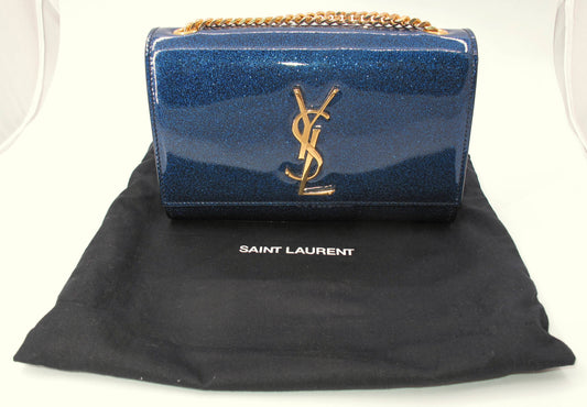 Original YVES SAINT LAURENT KATE Glitter Shoulder Ladies Handbag