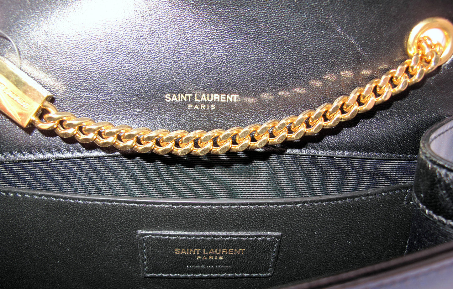 Original YVES SAINT LAURENT KATE Glitter Shoulder Ladies Handbag