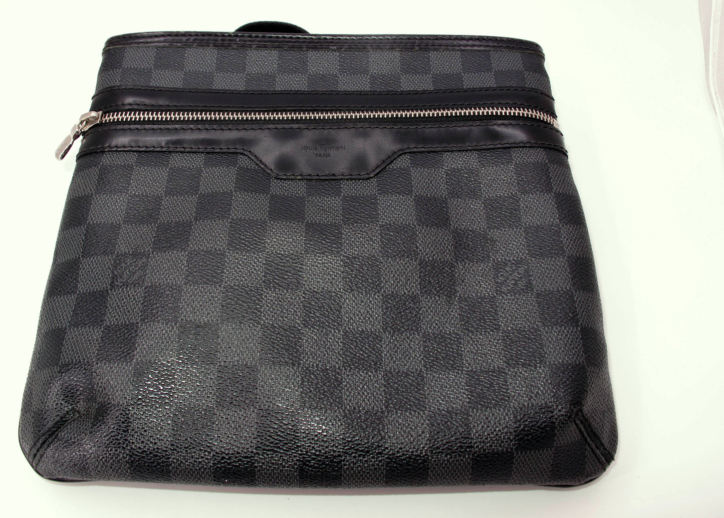 Original LOUIS VUITTON "THOMAS" Damier Graphite Messenger Handbag