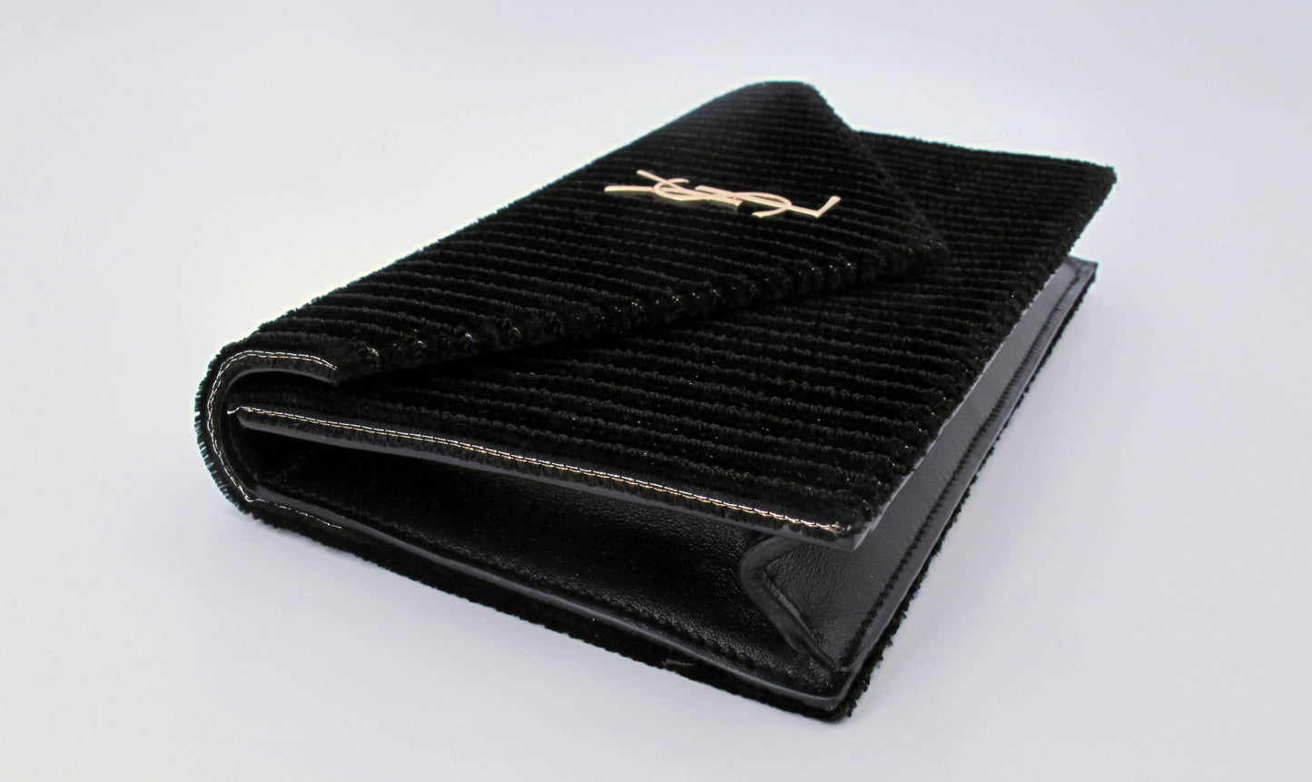 Original YVES SAINT LAURENT Pochette Clutch Ladies Handbag With Box