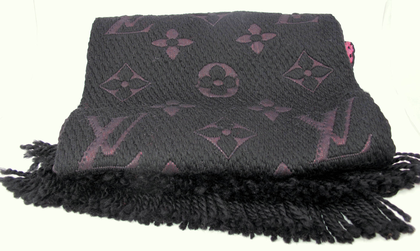Stunning LOUIS VUITTON Logomania Superstition Monogram Scarf With Box
