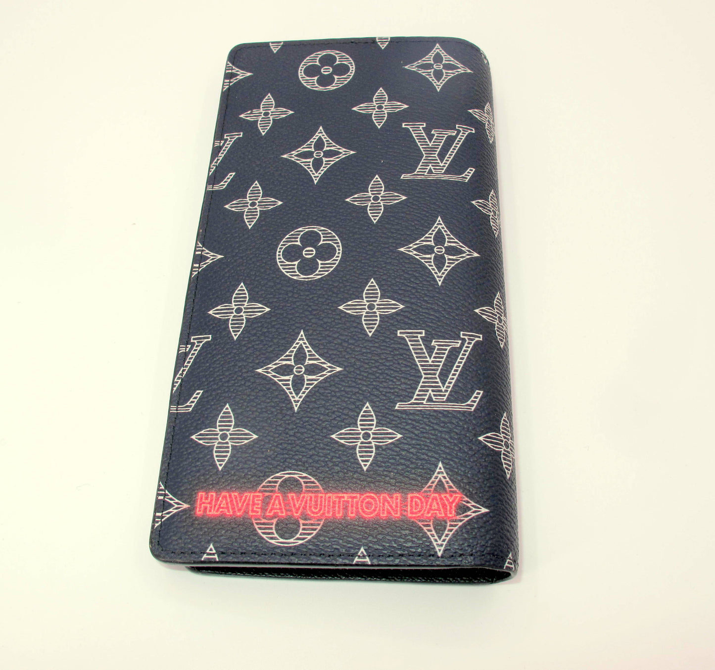 Original Louis Vuitton UPSIDE DOWN INK Monogram Ladies Long Wallet