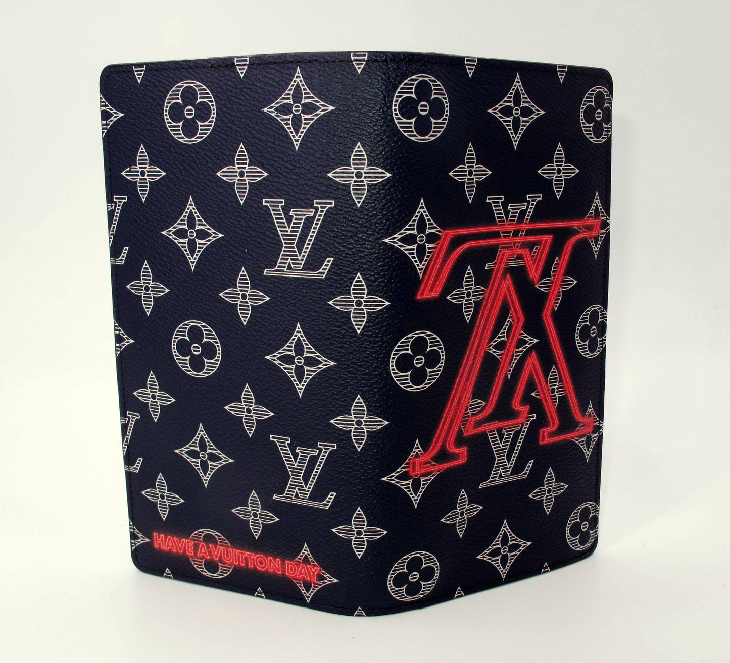 Original Louis Vuitton UPSIDE DOWN INK Monogram Ladies Long Wallet