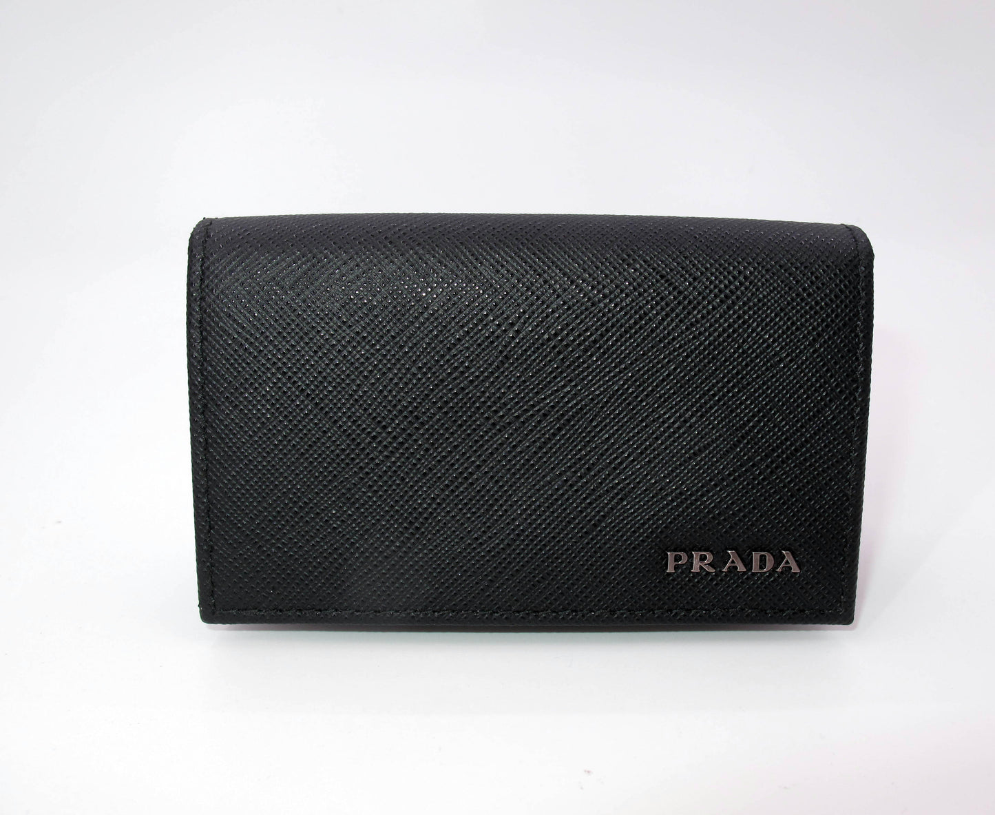 Stunning Original PRADA Black Saffiano Card Case