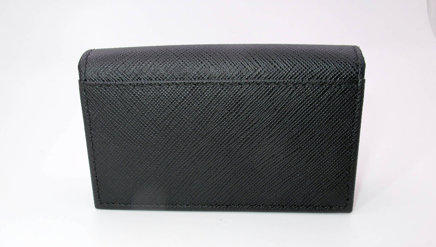 Stunning Original PRADA Black Saffiano Card Case
